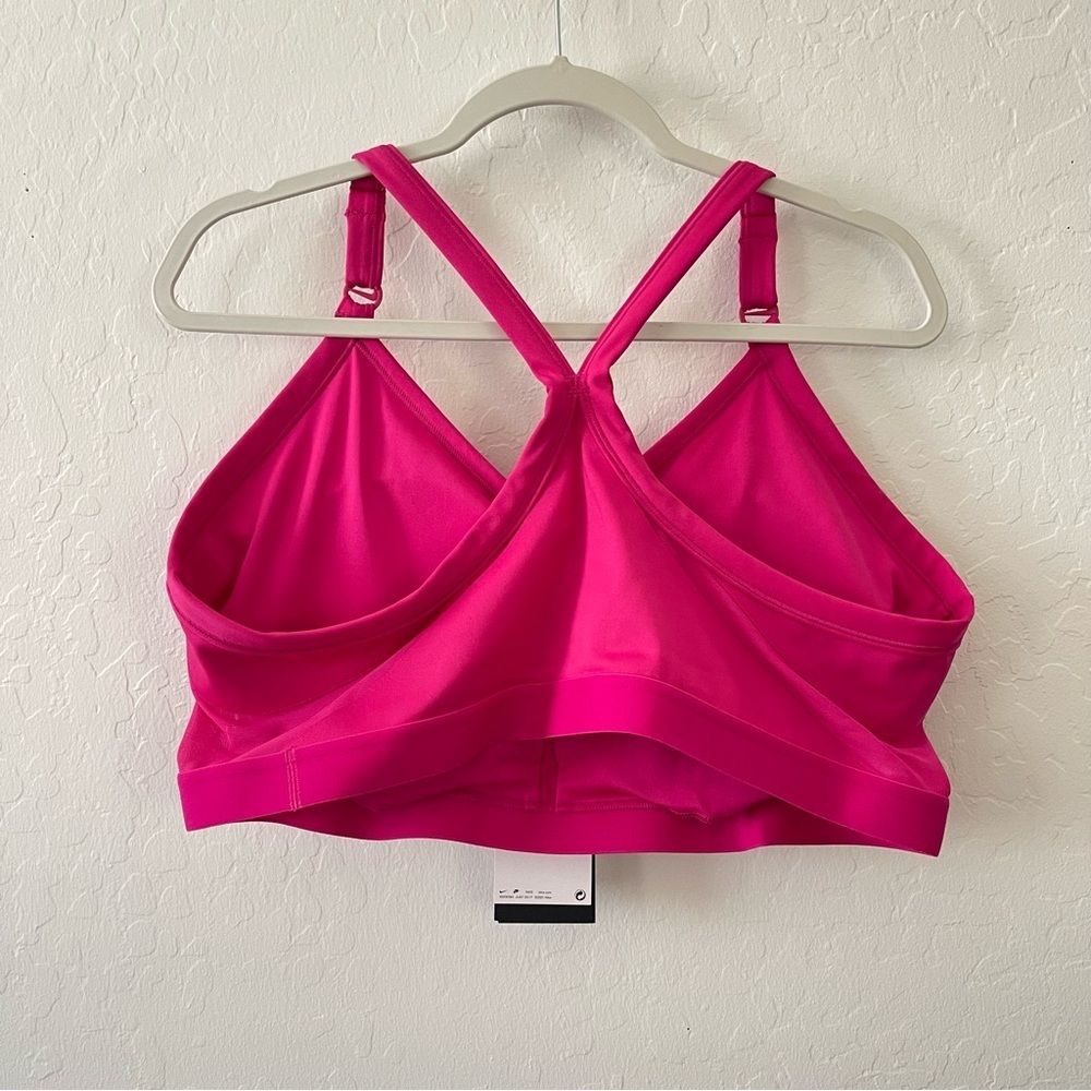 Nike Women's Vibrant Pink Sports Bra 3x - Picture 3 of 11